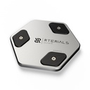 pura-6 Untersetzer - Aluminium Silber