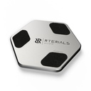 pura-6 Untersetzer - Aluminium Silber / Filz
